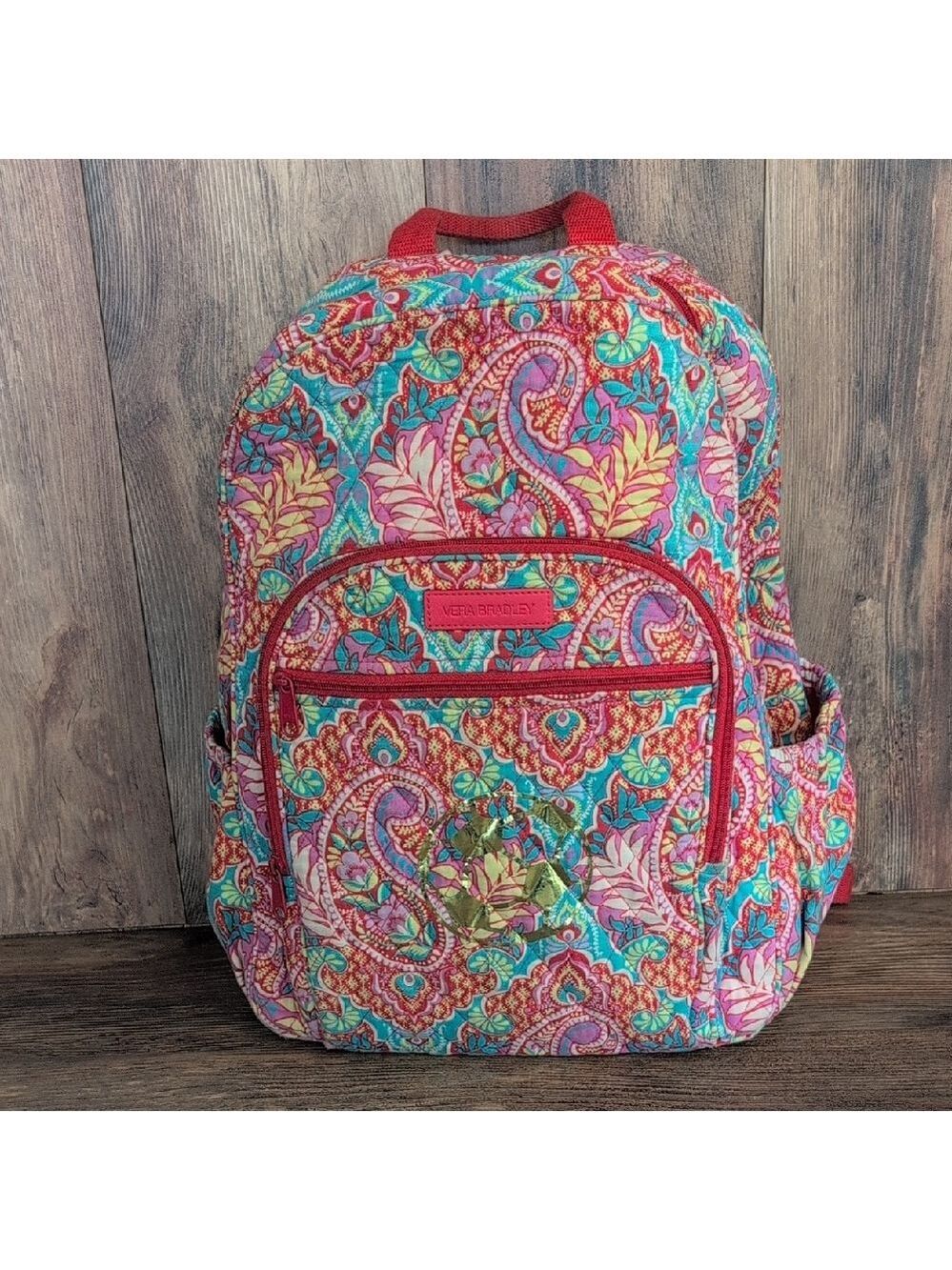 Vera Bradley Multicolor Paisley in Paradise Backpack M225
